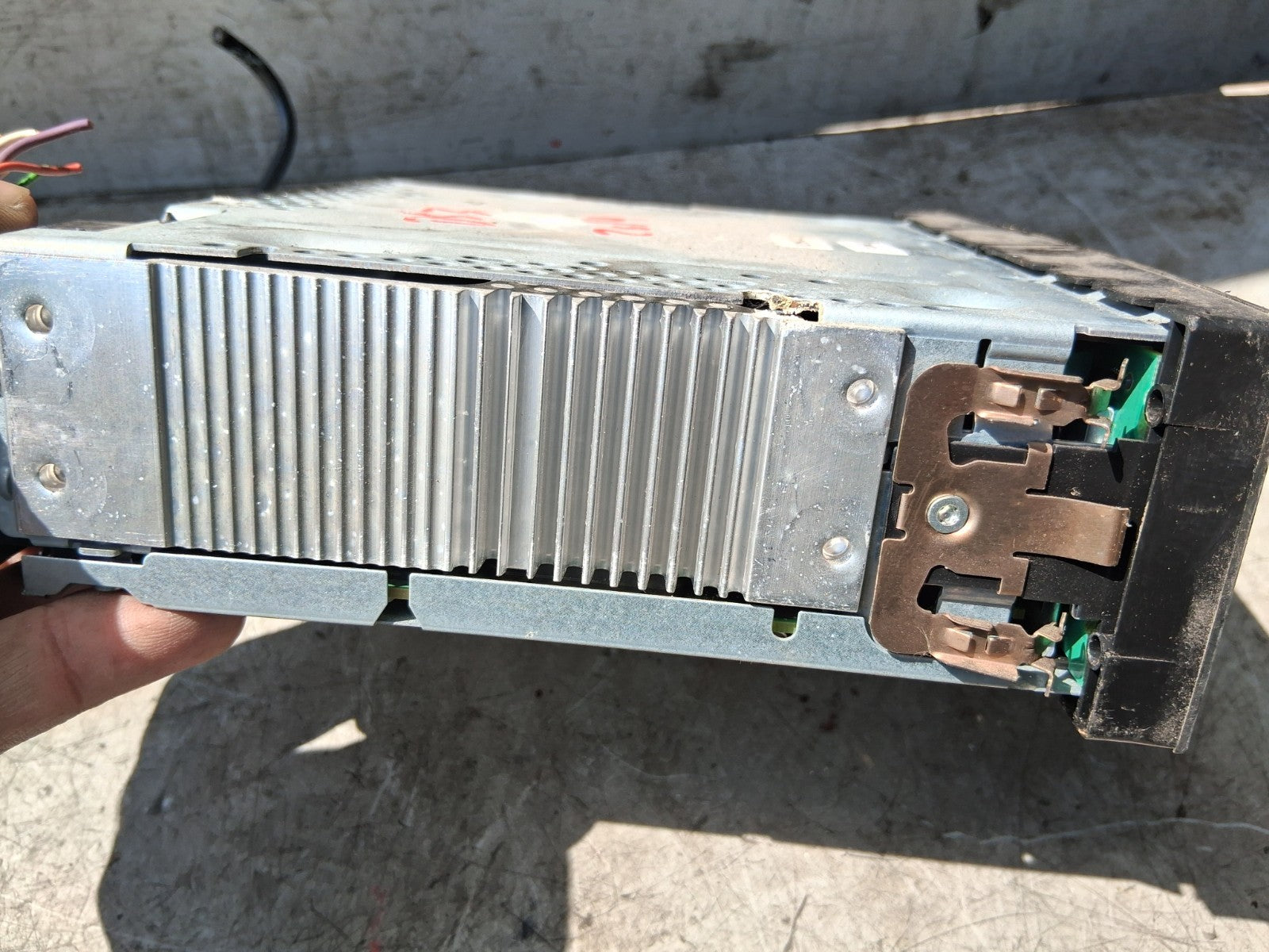 2011 CITROEN DS3 STEREO RADIO CD PLAYER HEAD UNIT 96766518XT