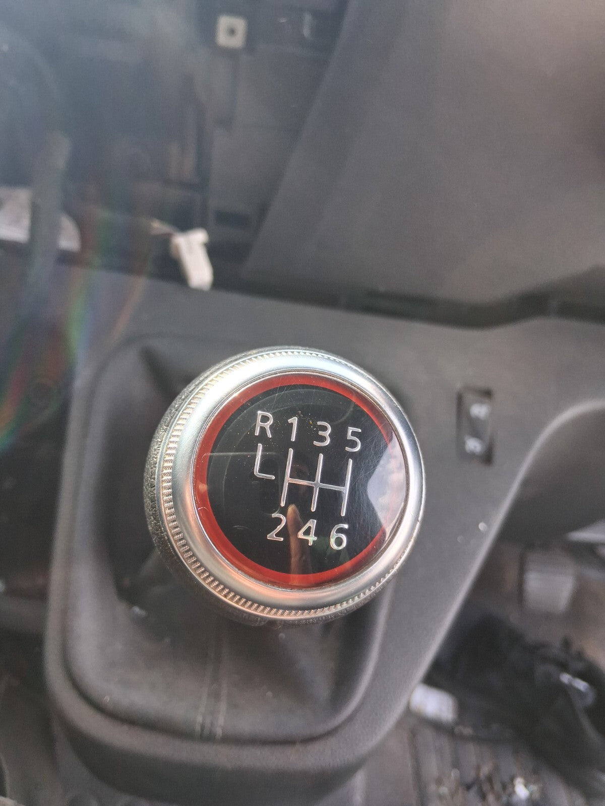 2023 RENAULT MASTER MK3 6 SPEED MANUAL GEAR STICK GEAR SHIFTER GEAR LEVER RED