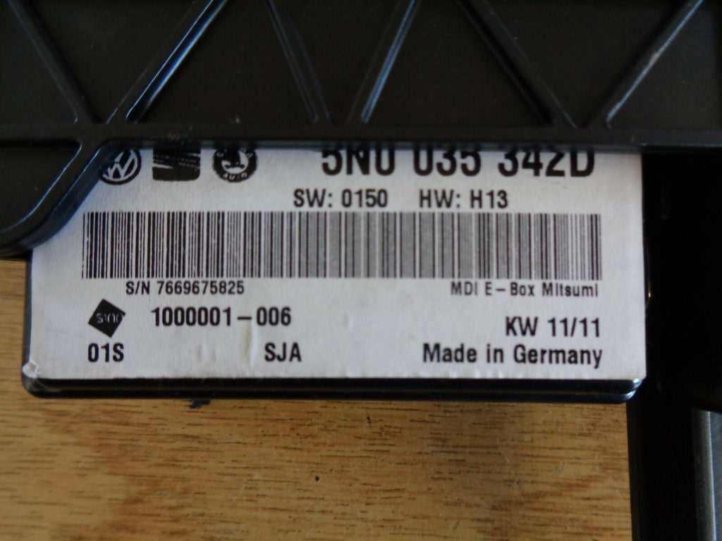 VW VOLKSWAGEN SKODA SEAT AUDI MULTIMEDIA INTERFACE MODULE 5N0035342D