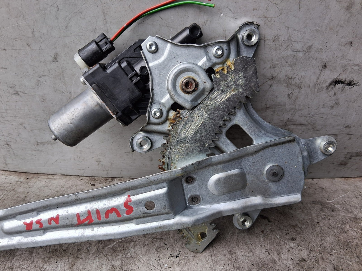 SUZUKI SWIFT MK3 2016 NSR PASSENGER SIDE REAR LEFT WINDOW MOTOR & REGULATOR