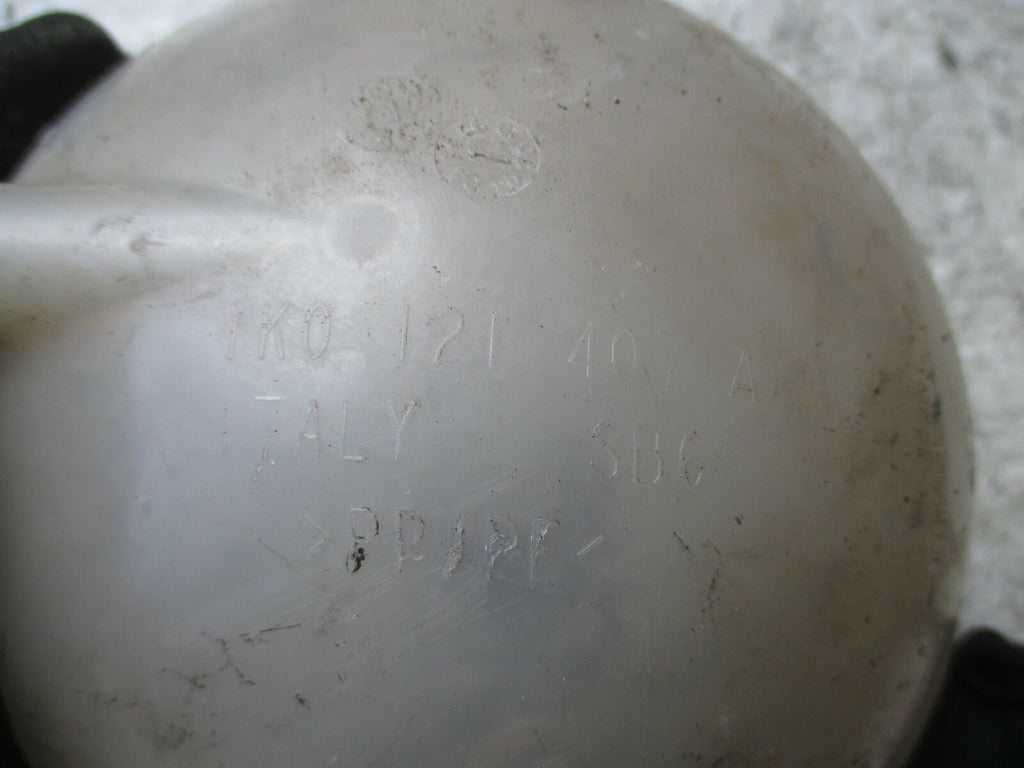 2005 VW VOLKSWAGEN SEAT SKODA AUDI WATER HEADER EXPANSION TANK BOTTLE 1K0121407A