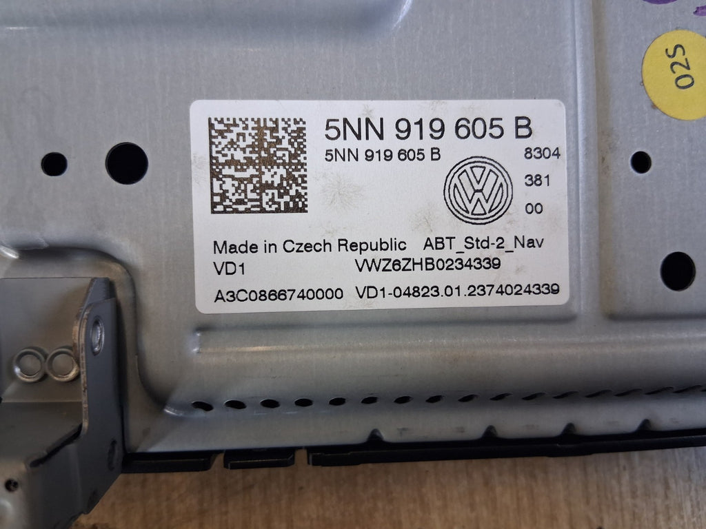 2023 VOLKSWAGEN T CROSS MULTIMEDIA STEREO DISPLAY SCREEN SAT NAV 5NN919605B