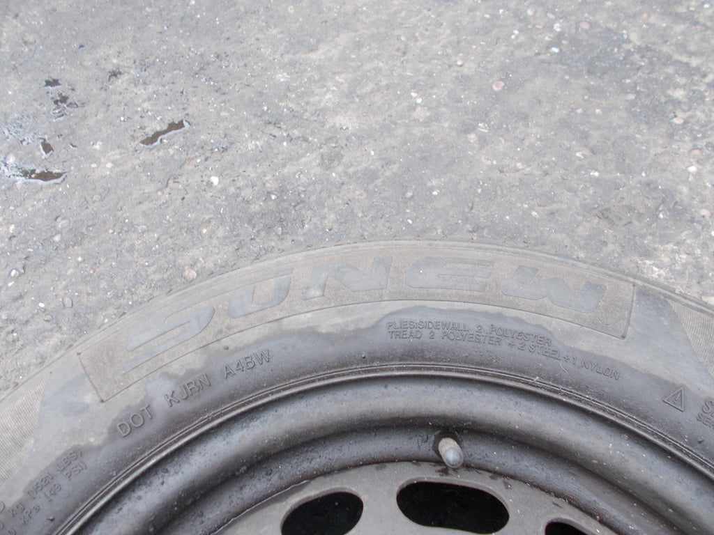 PEUGEOT 208 SUNEW 4 STUD 15 INCH STEEL WHEEL 195/65 R15