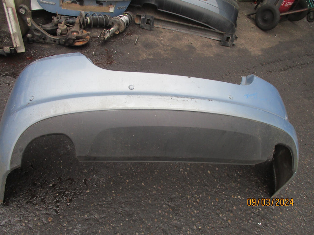 JAGUAR XF X250 2010 REAR COMPLETE BUMPER PDC SENSOR LIGHT BLUE