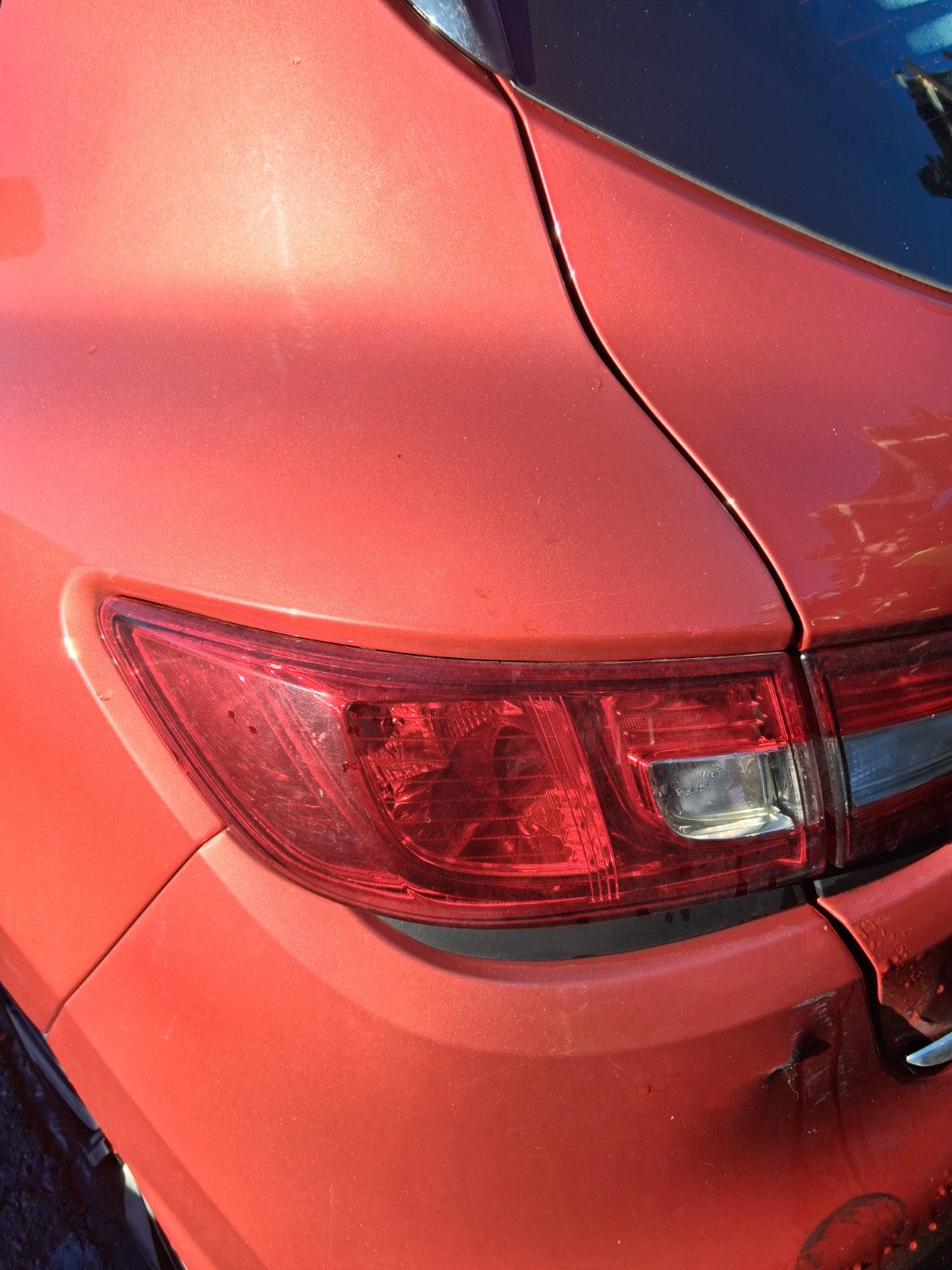 2013 RENAULT CLIO X98 MK4 NSR PASSENGER SIDE REAR LEFT OUTER TAIL LIGHT