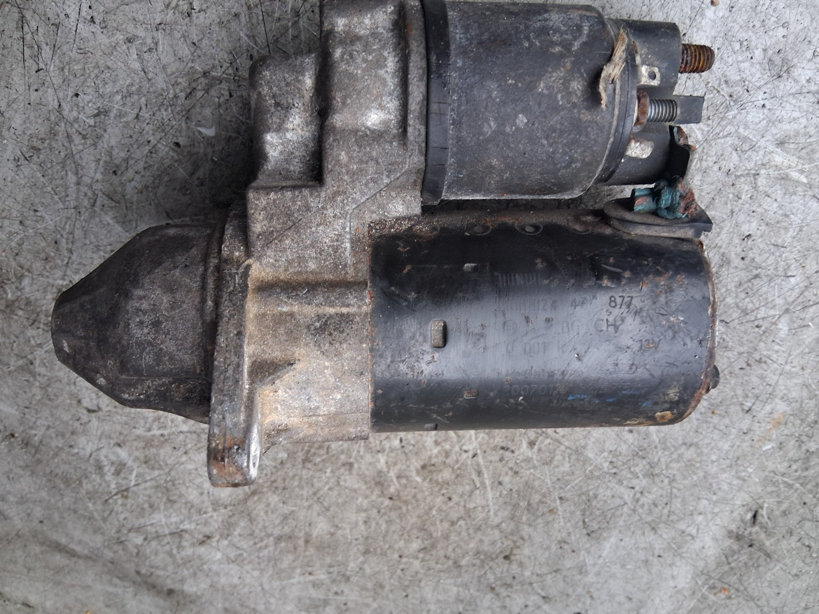 2008 VAUXHALL ASTRA H STARTER MOTOR 24436877