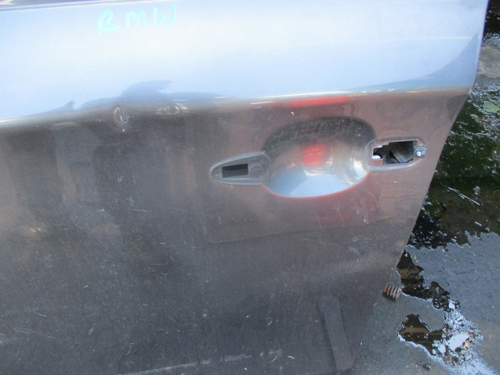 BMW 1 SERIES E87 2006 BARE NSF PASSENGER SIDE FRONT DOOR SHELL FRAME GREY