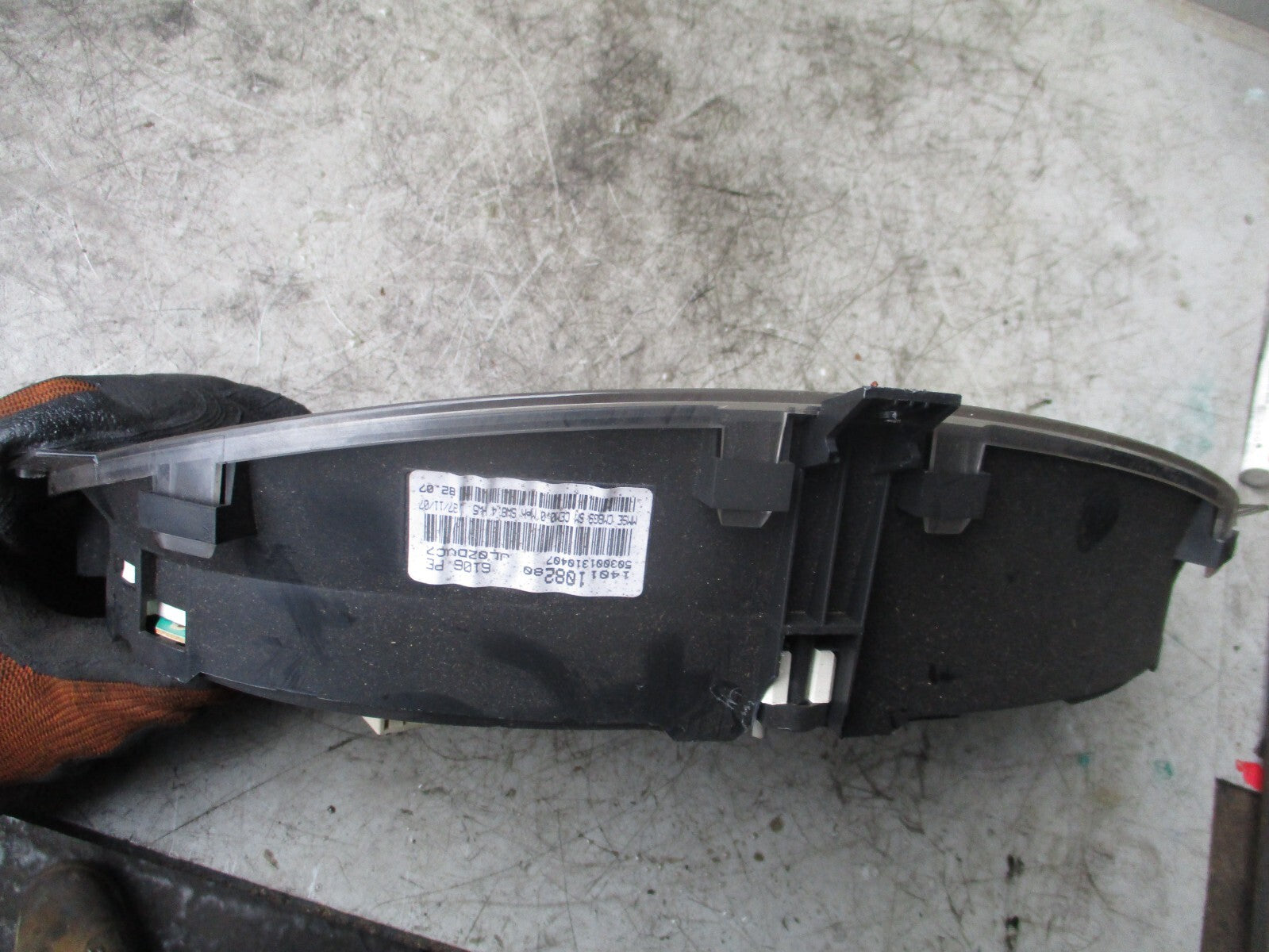 2007 PEUGEOT EXPERT MK2 SPEEDOMETER INSTRUMENT CLUSTER 1401108280