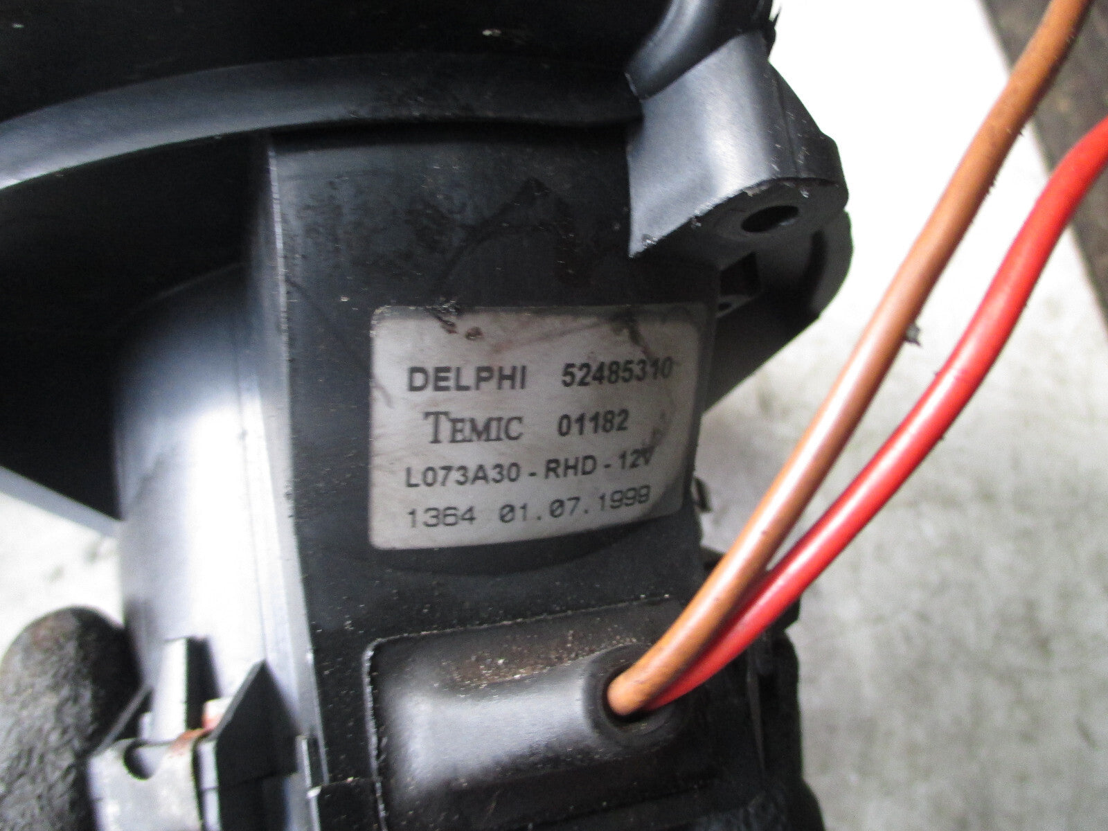 VAUXHALL ASTRA G 2005 HEATER BLOWER MOTOR FAN 52485310
