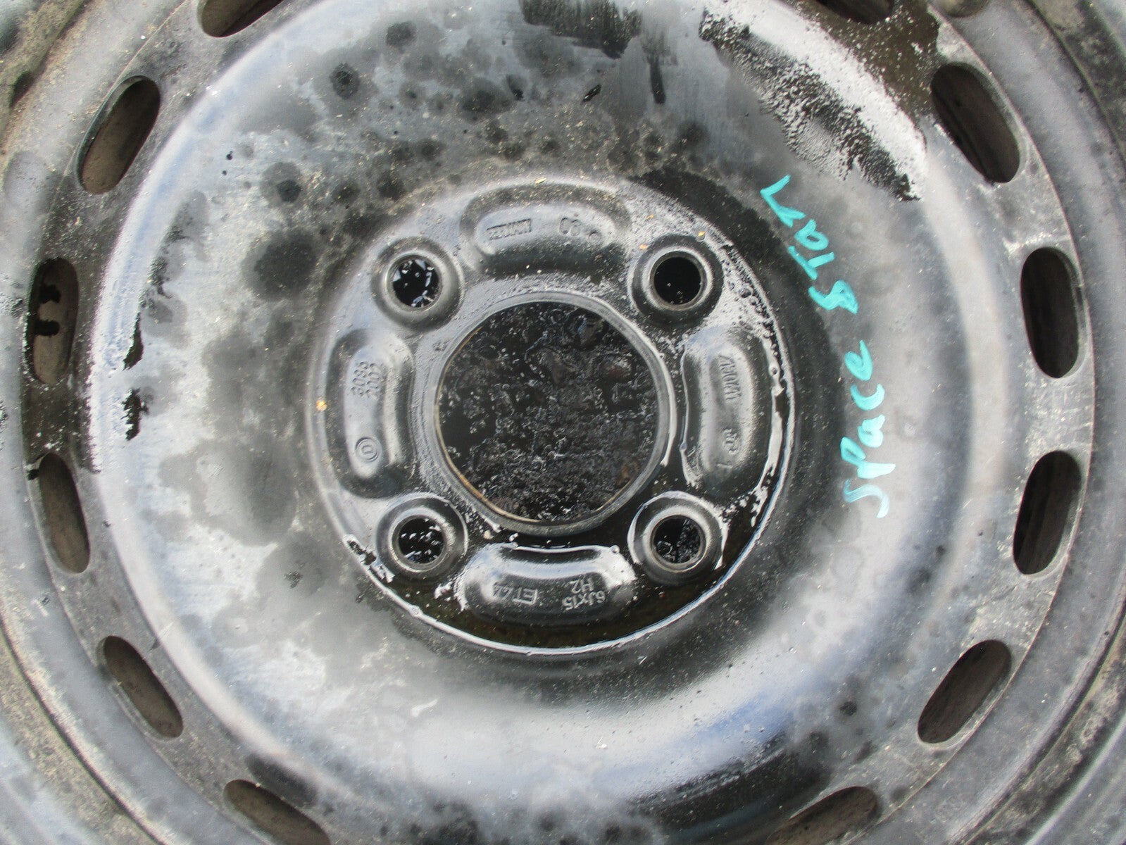MITSUBISHI SPACE STAR 4 STUD 15 INCH CONTINENTAL SPARE WHEEL 195/55 R15