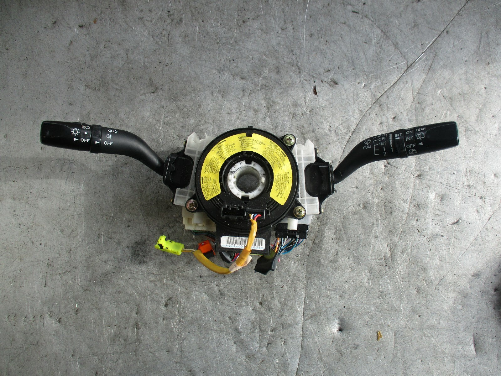 MAZDA 6 2005 HEADLIGHT WIPER STALKS & SLIP RING