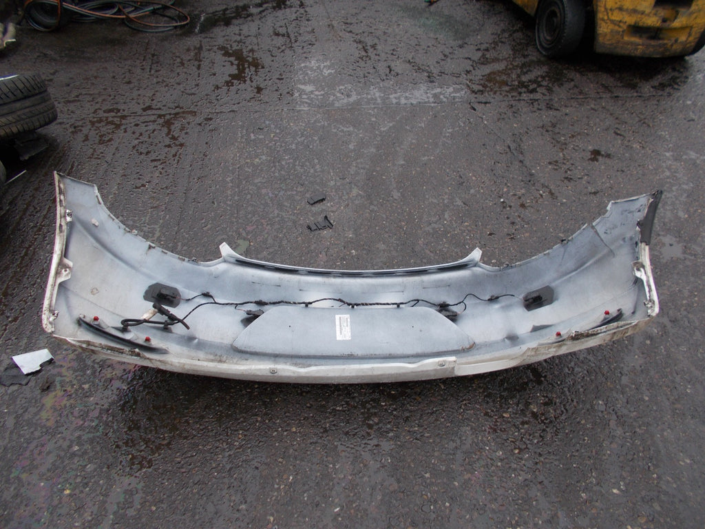 2011 VOLKSWAGEN SCIROCCO GT COUPE REAR BUMPER COMPLETE WHITE