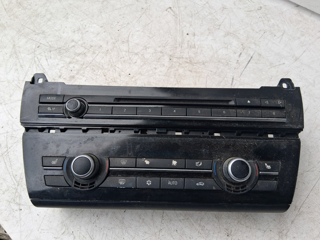 2010 BMW 5 SERIES F10 HEATER CONTROL SWITCH PANEL 9241243