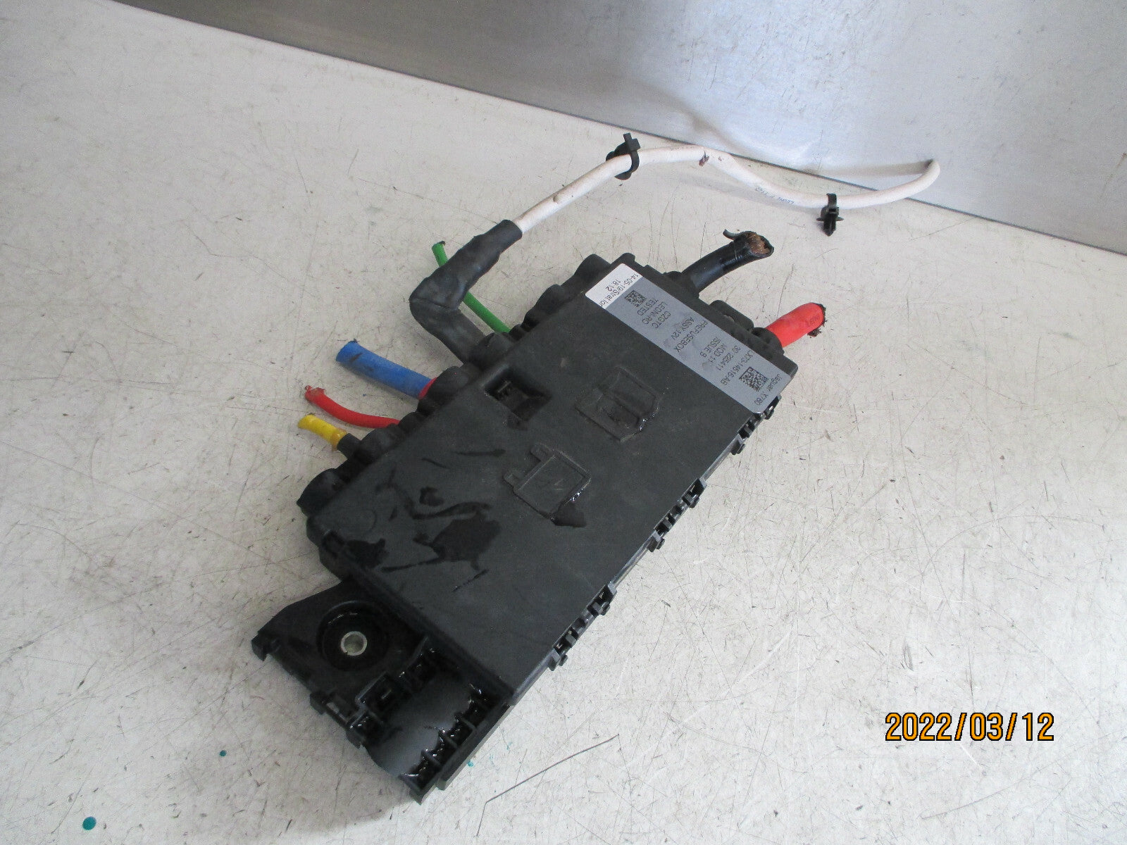 2019 JAGUAR XE BATTERY PRE FUSE BOX ASSEMBLY lx7314516ab