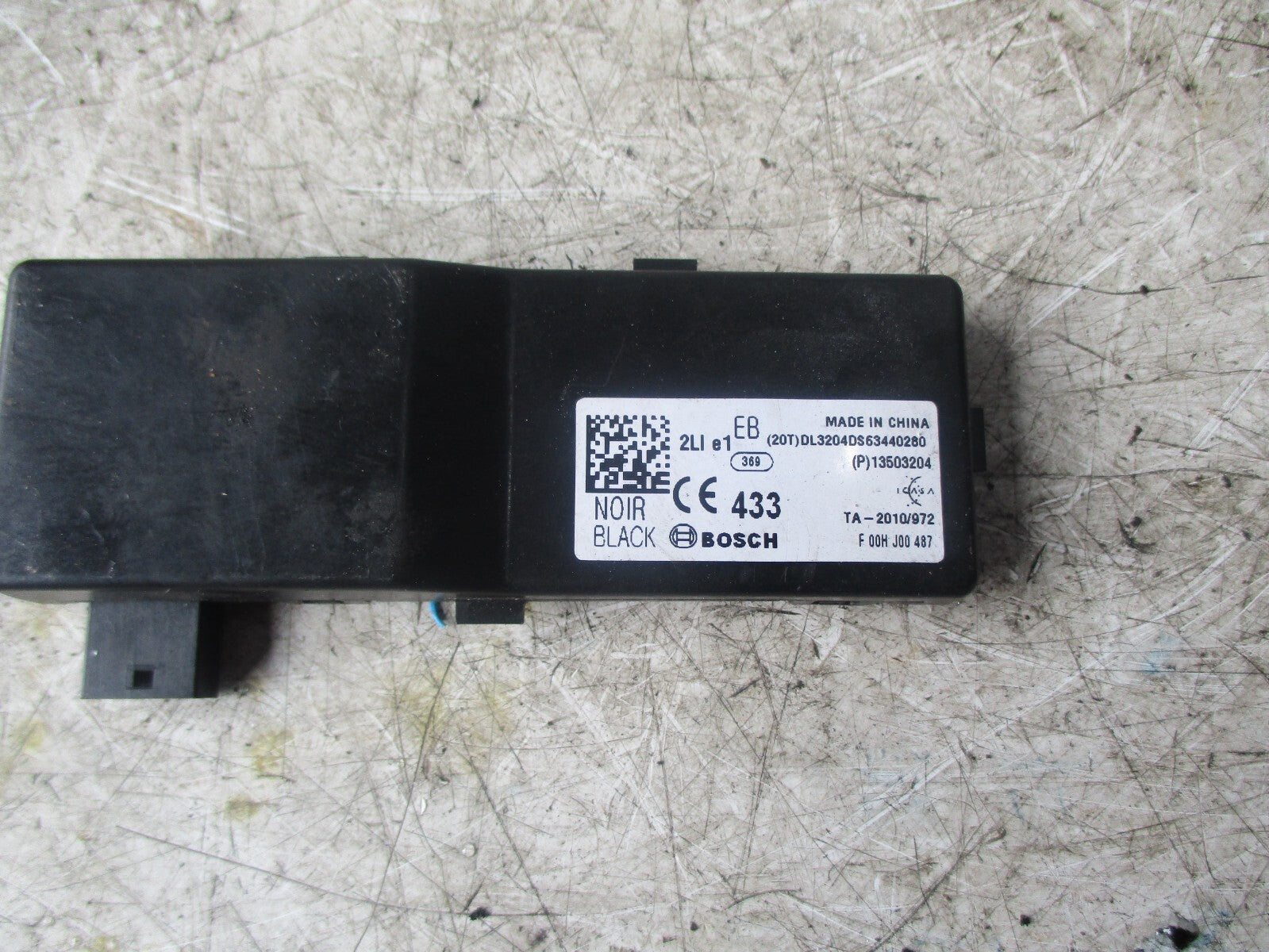 VAUXHALL CORSA E 2017 CENTRAL LOCKING RECEIVER 13503204