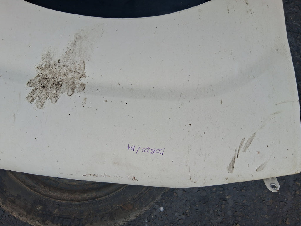 2013 FIAT DOBLO MK2 OS DRIVER SIDE FRONT RIGHT WING PANEL WHITE