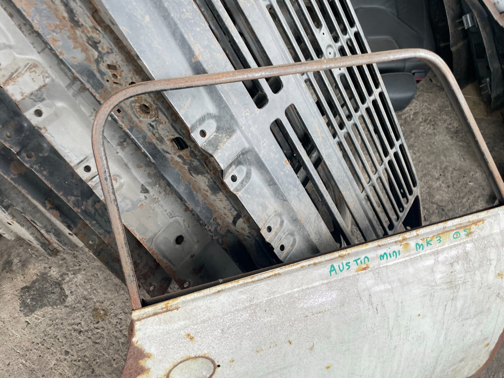 AUSTIN MINI MK3 OS DRIVER SIDE DOOR PANEL FRAME NEW OLD STOCK