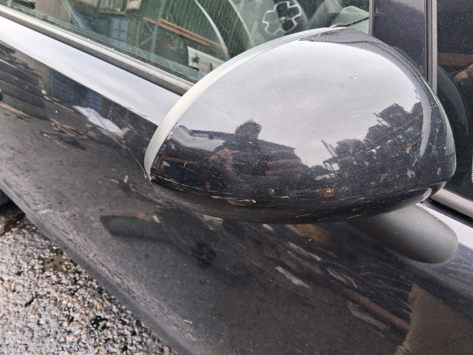 2009 VAUXHALL CORSA D 3 DOOR OSF DRIVER SIDE FRONT RIGHT ELECTRIC WING MIRROR