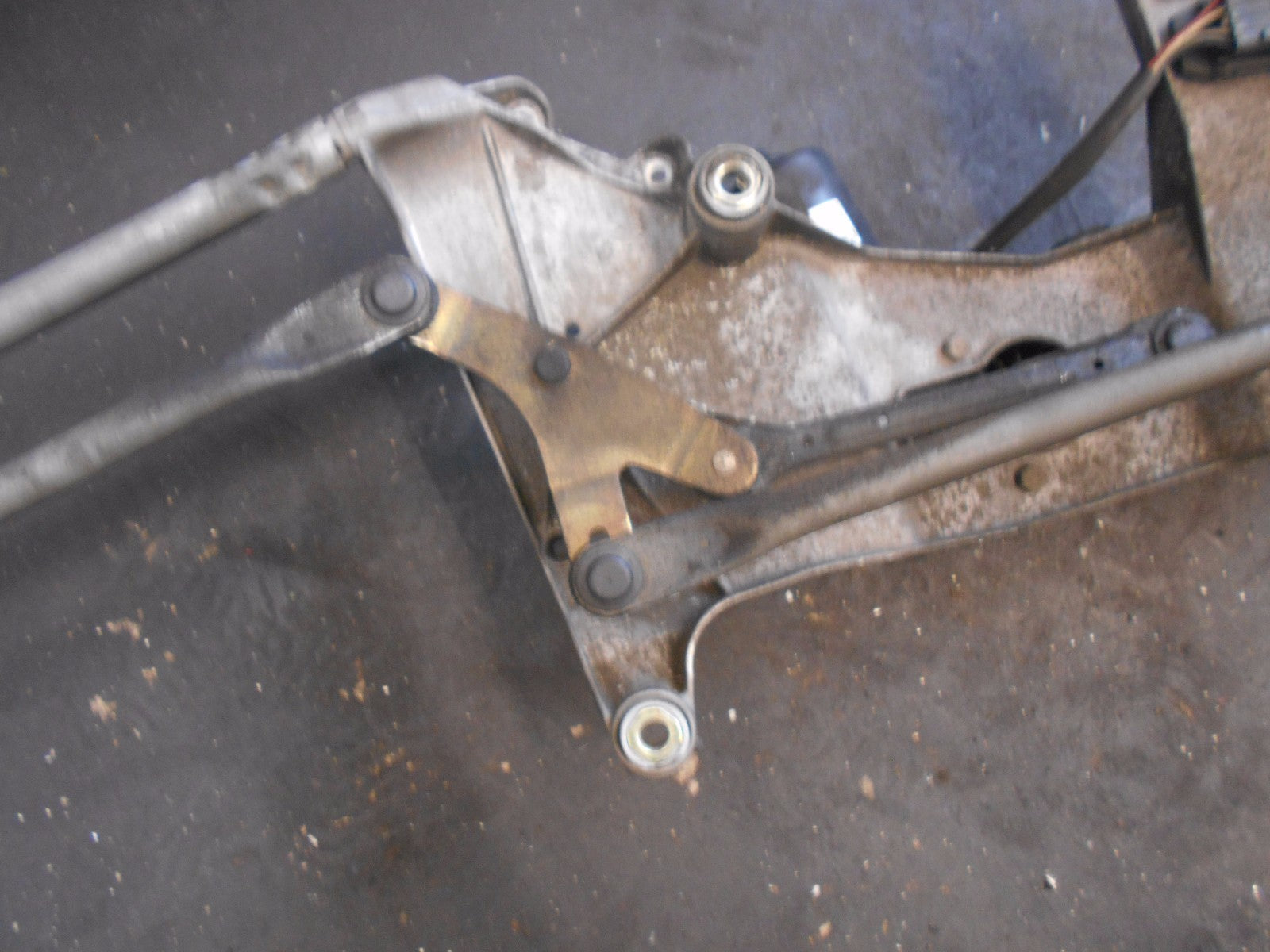 PEUGEOT 807 MPV 2006 FRONT WINDOW WIPER MOTOR & LINKAGE