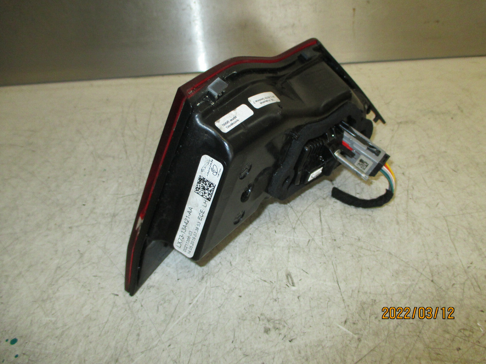 2019 JAGUAR XE FACELIFT NSR PASSENGER SIDE REAR TAIL LIGHT TAILLAMP lx7313a421aa