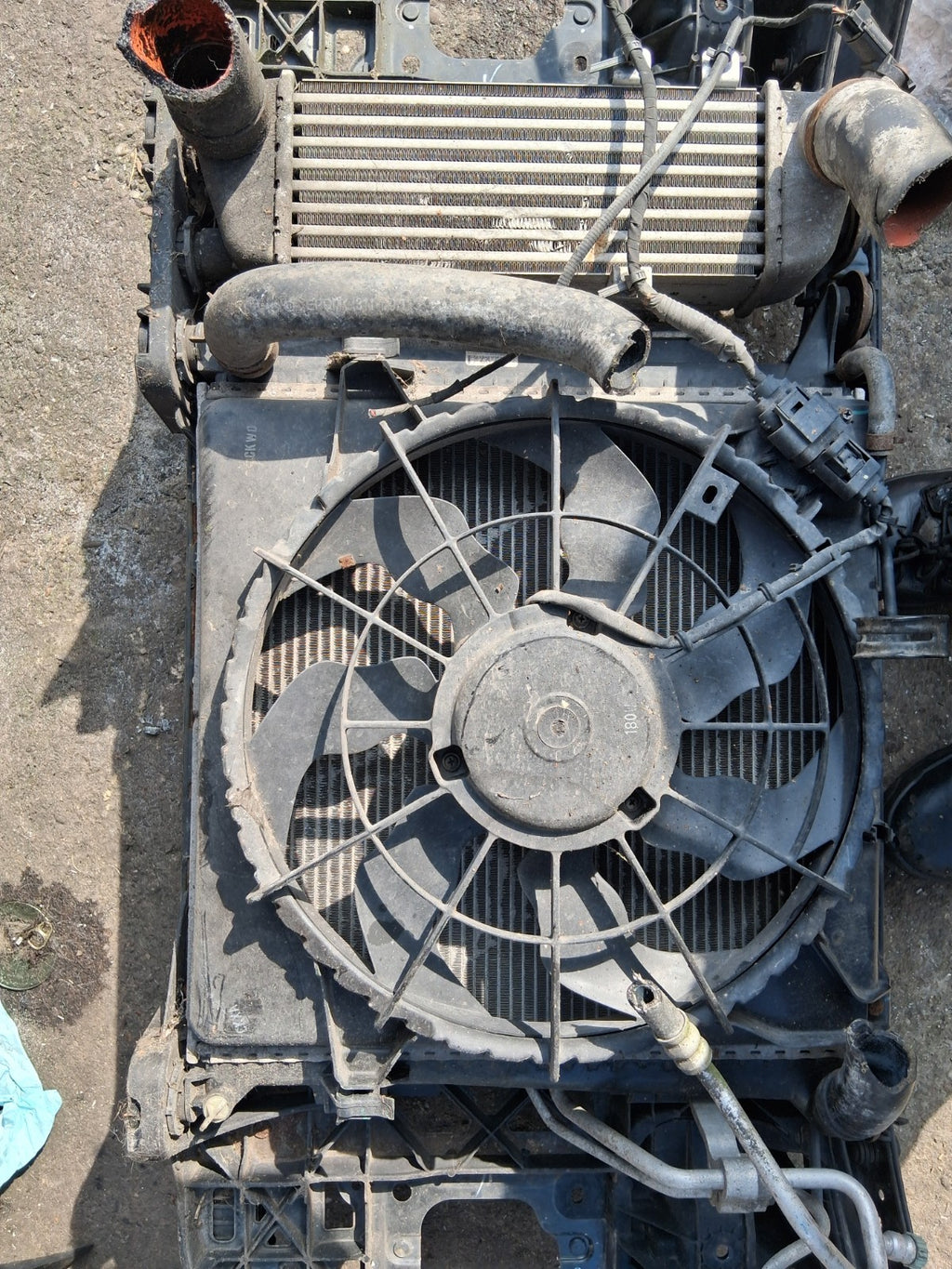 2007 KIA CEED RADIATOR RAD PACK 1.6 DIESEL 253101H600