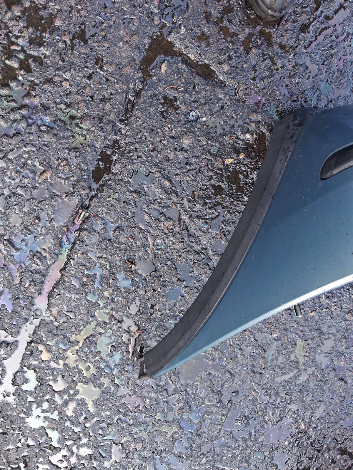 2006 VAUXHALL CORSA C COMPLETE REAR BUMPER BLUE