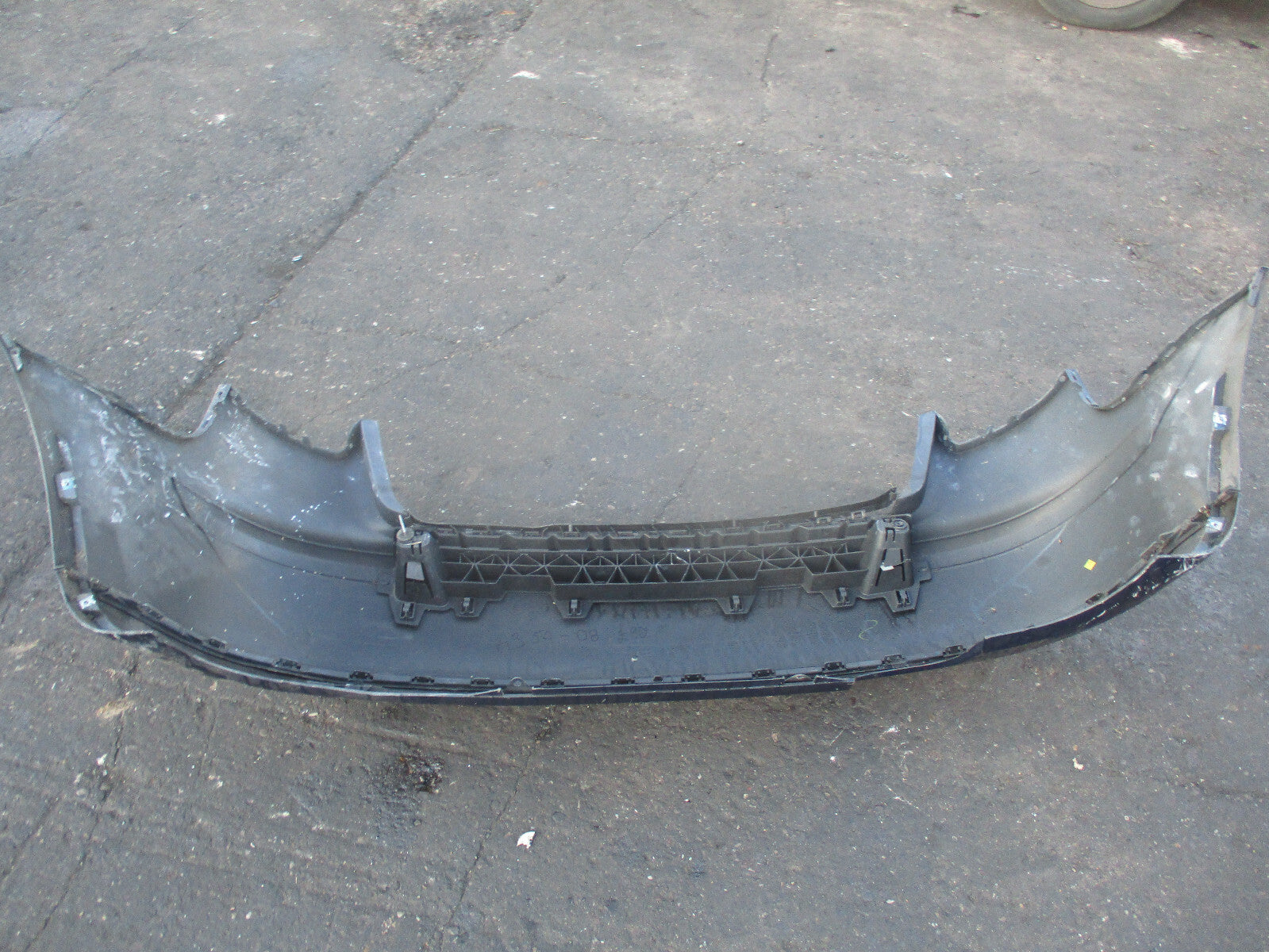 AUDI A3 8P MK2 2005 REAR BACK BUMPER DARK BLUE