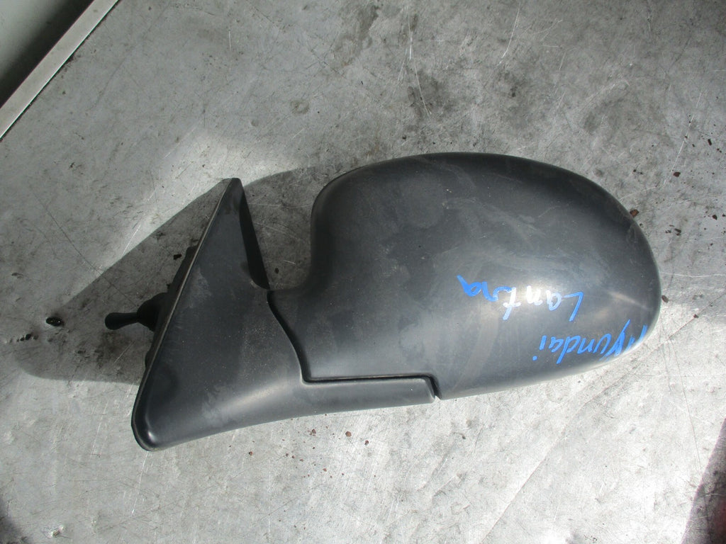 HYUNDAI LANTRA J2 (MK2) NS PASSENGER SIDE MANUAL WING MIRROR BLACK