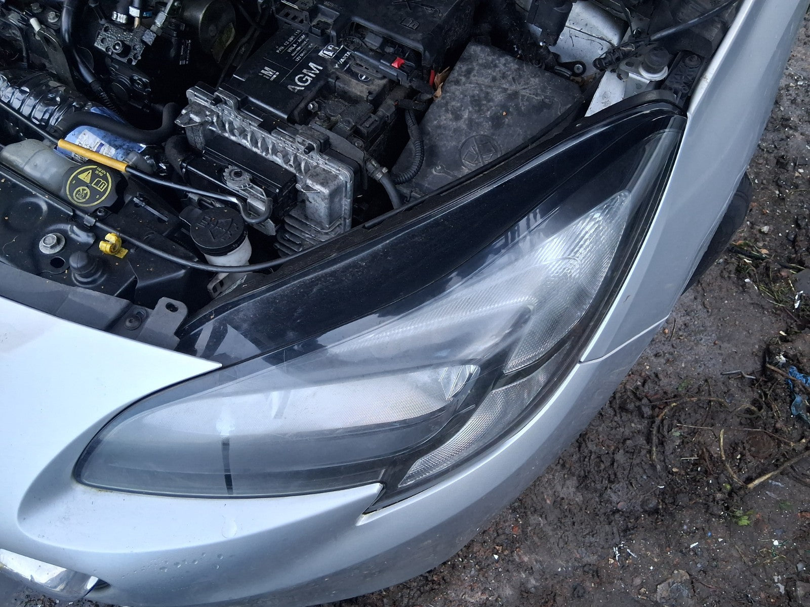 2018 VAUXHALL CORSA E CORSA VAN NSF PASSENGER SIDE FRONT LEFT HEADLIGHT 39108224