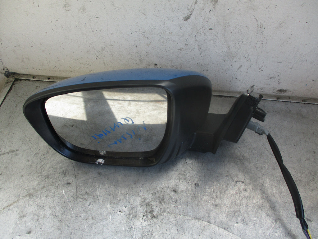 NISSAN QASHQAI J11 MK2 NS PASSENGER SIDE WING MIRROR ELECTRIC FAAJ11