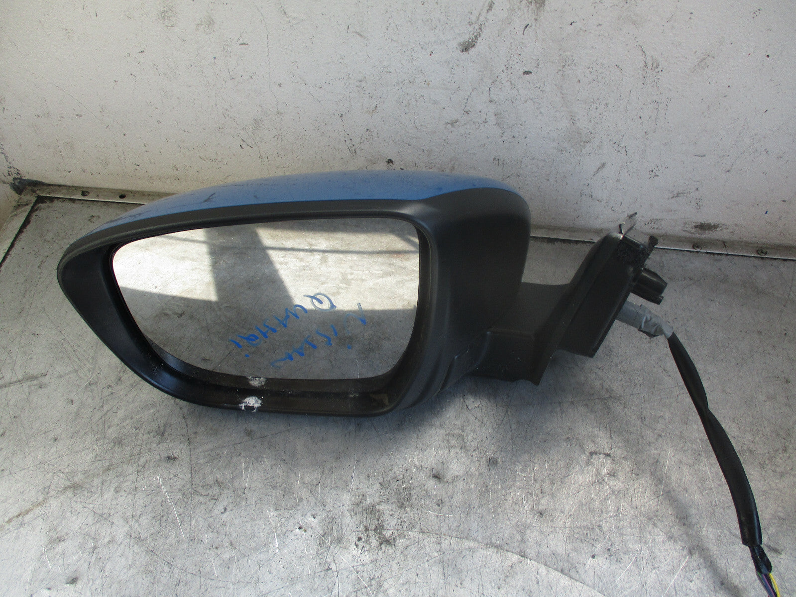 NISSAN QASHQAI J11 MK2 NS PASSENGER SIDE WING MIRROR ELECTRIC FAAJ11