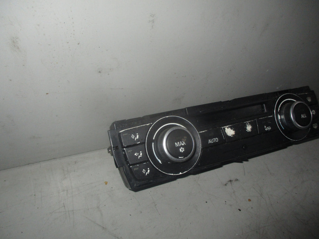 BMW 1 SERIES 2010 E87 HEATER CLIMATE CONTROL PANNEL 922185304