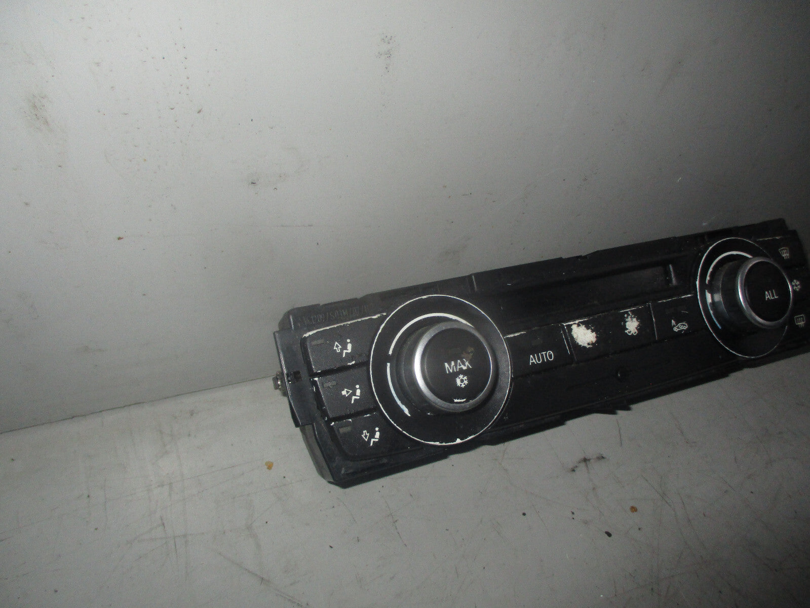BMW 1 SERIES 2010 E87 HEATER CLIMATE CONTROL PANNEL 922185304