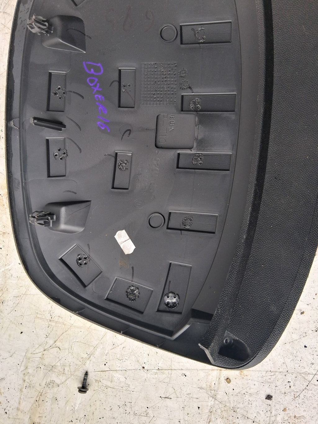 2016 PEUGEOT BOXER MK3 SPEEDO CLUSTER SURROUND TRIM PANEL COVER 1308166070