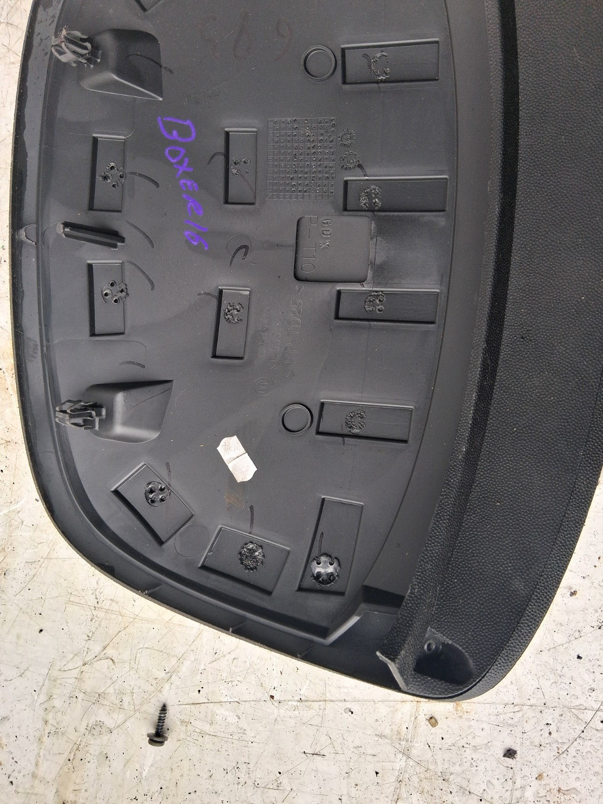 2016 PEUGEOT BOXER MK3 SPEEDO CLUSTER SURROUND TRIM PANEL COVER 1308166070