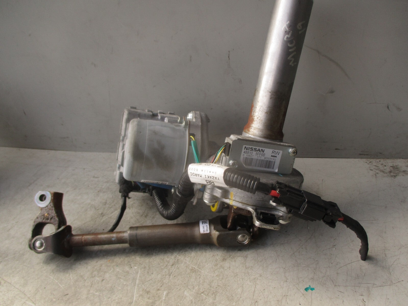 2019 NISSAN MICRA K14 MK5 1.0 PETROL ELECTRIC POWER STEERING COLUMN 488105FF6B