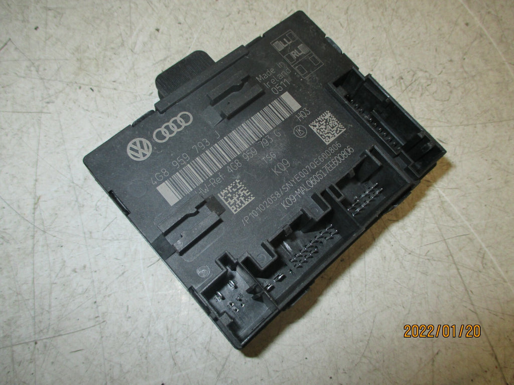 AUDI A6 2017 OSF DRIVER SIDE FRONT DOOR CONTROL MODULE 4G8959793J