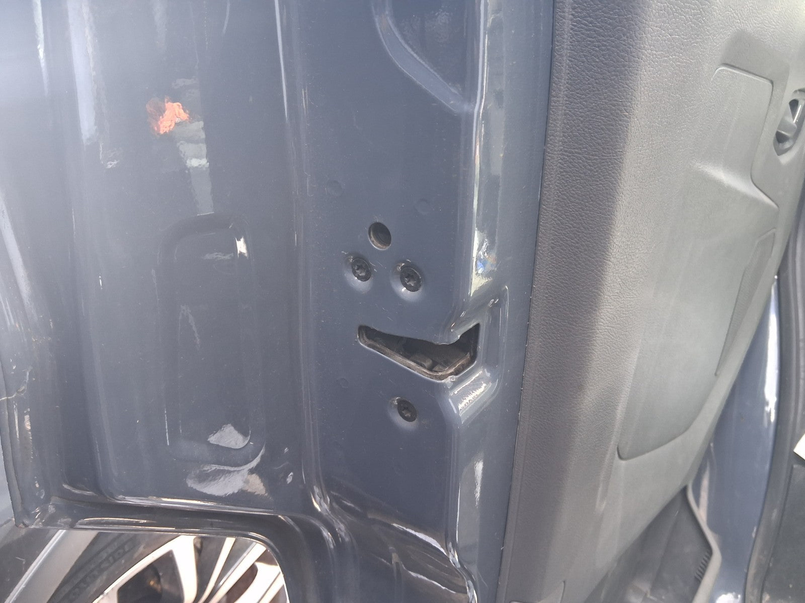 2021 FORD TRANSIT MK8 NSF PASSENGER SIDE FRONT DOOR LOCK MECHANISM
