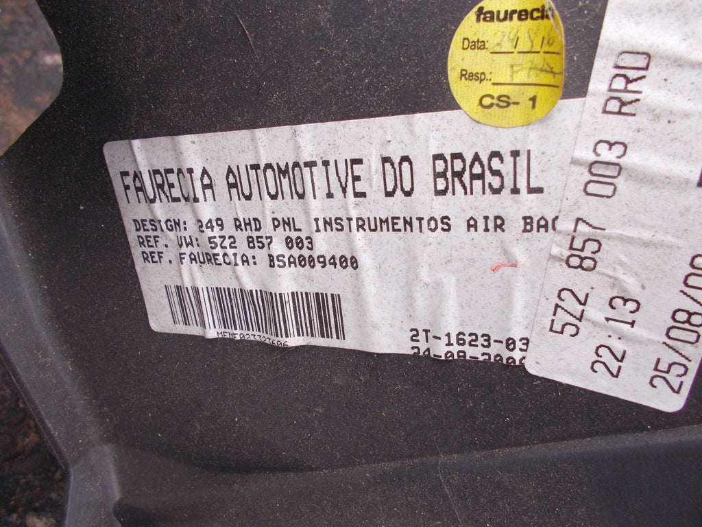 VOLKSWAGEN FOX DASHBOARD 5Z2857003