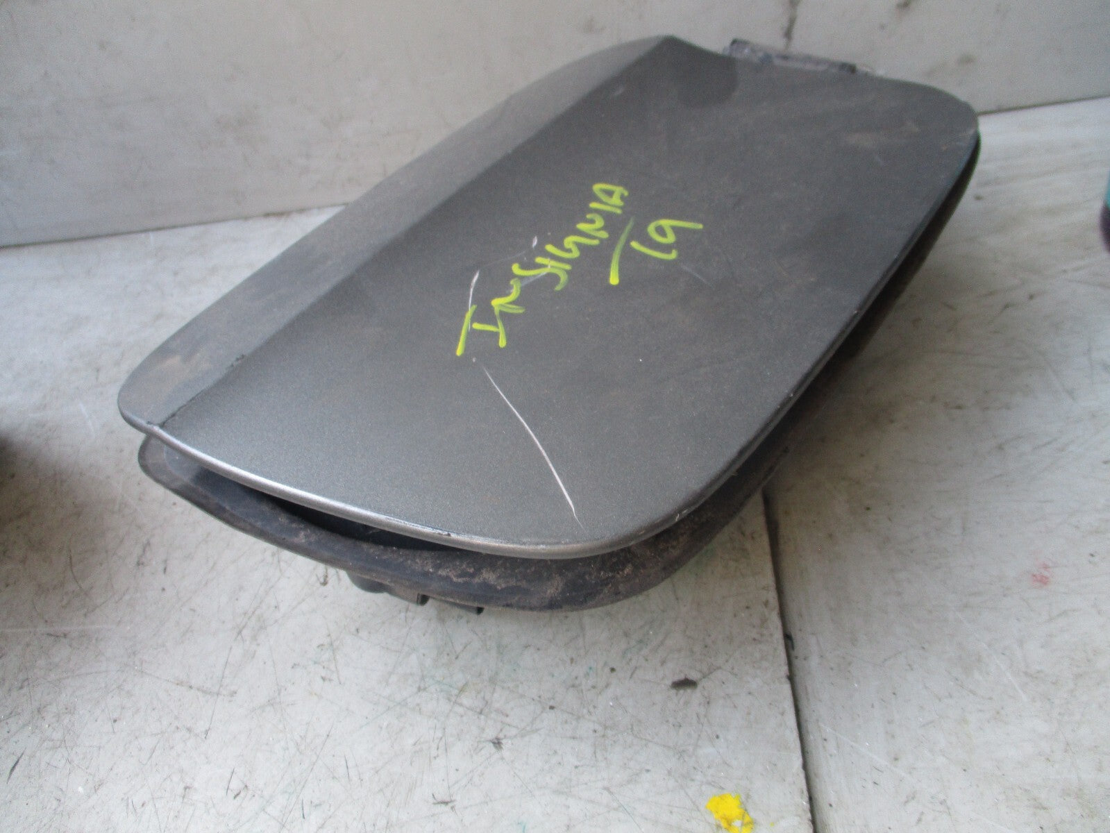 VAUXHALL INSIGNIA 2019 FUEL PETROL FLAP DOOR COVER GREY