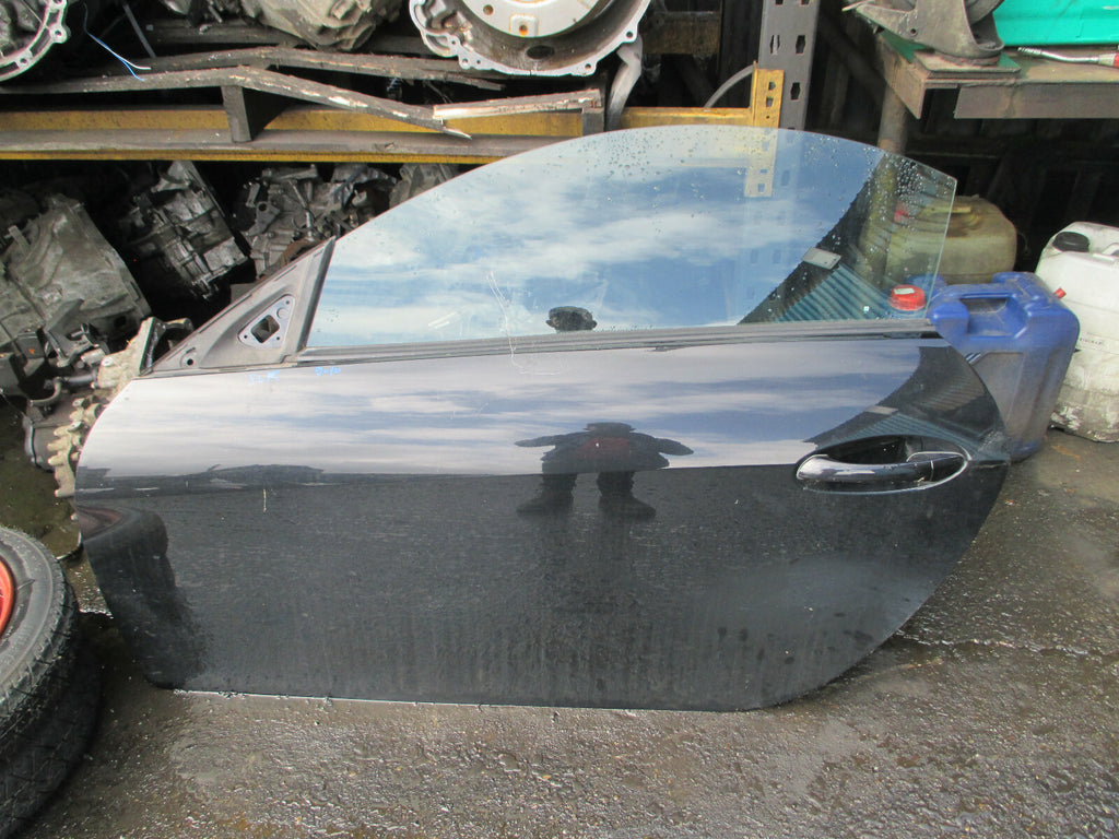 MERCEDES BENZ SLK 2010 3 DOOR NS PASSENGER SIDE COMPLETE DOOR BLACK
