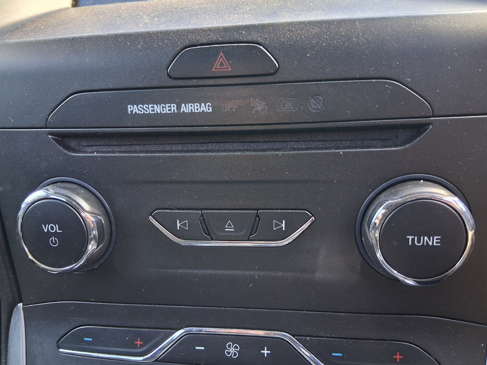 2017 FORD S MAX MK2 RADIO CD PLAYER AC HEATER CLIMATE CONTROL PANEL TRIM PANEL