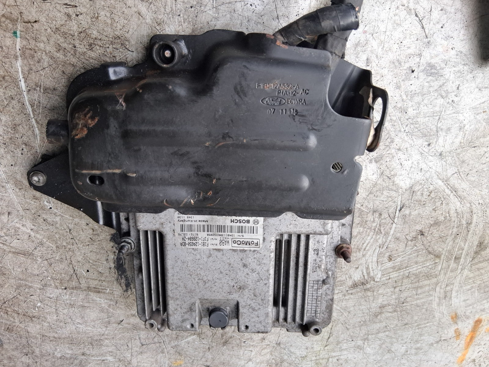 2017 FORD FIESTA MK7 1.5 DIESEL ECU ENGINE CONTROL UNIT F1B112A650BDA