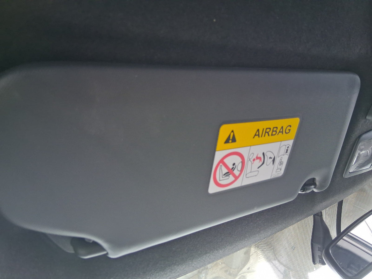 2020 MITSUBISHI ASX OSF NSF PASSENGER SIDE FRONT LEFT SUN VISOR SHADE