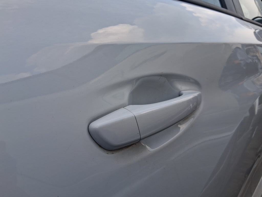 PEUGEOT 208 MK2 2025 OSR DRIVER SIDE REAR EXTERIOR DOOR HANDLE BLANC WHITE ESU