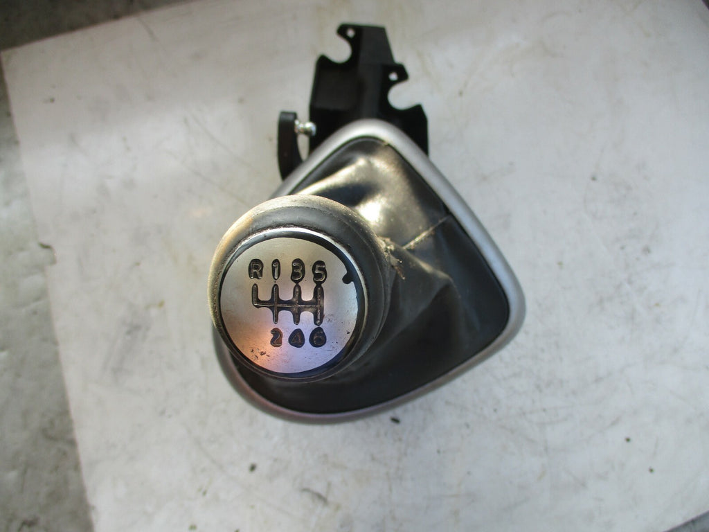 NISSAN QASHQAI J10 MK1 1.5 DCI MANUAL GEAR STICK SURROUND TRIM & KNOB 6 SPEED