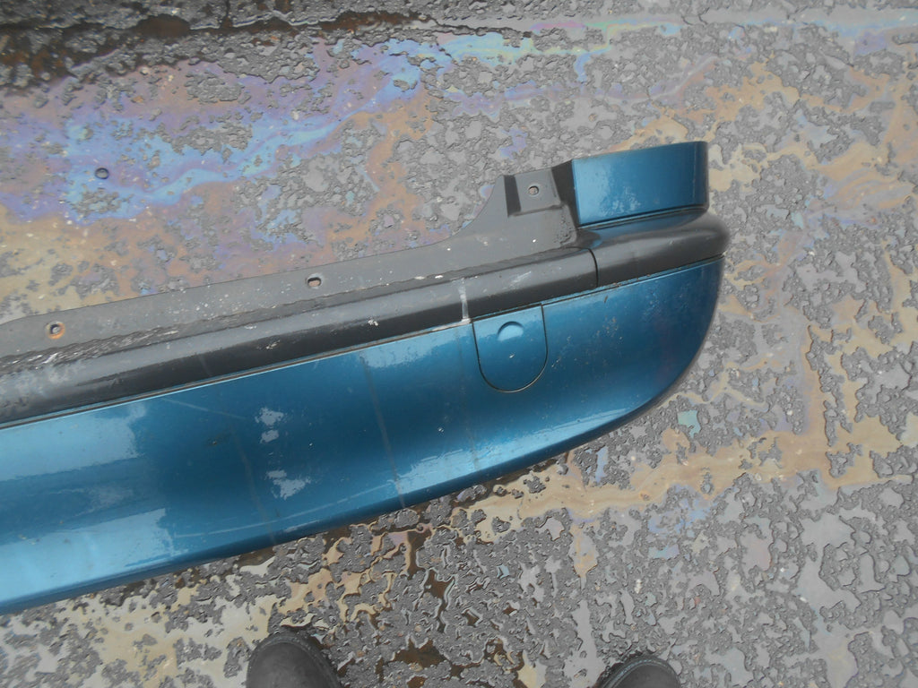VAUXHALL ZAFIRA A 2001 PRE FACELIFT REAR BUMPER BLUE