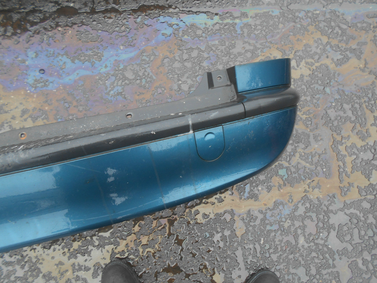 VAUXHALL ZAFIRA A 2001 PRE FACELIFT REAR BUMPER BLUE