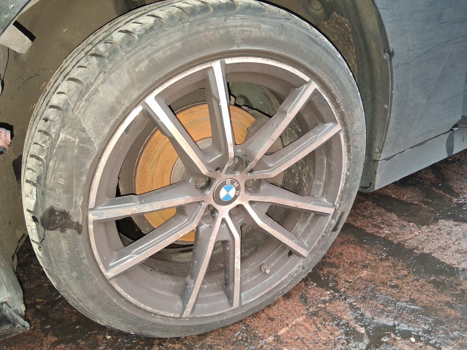 BMW 3 SERIES G20 2019 18 INCH ALLOY WHEEL WITH TYRE 225/45ZR18 REF 1