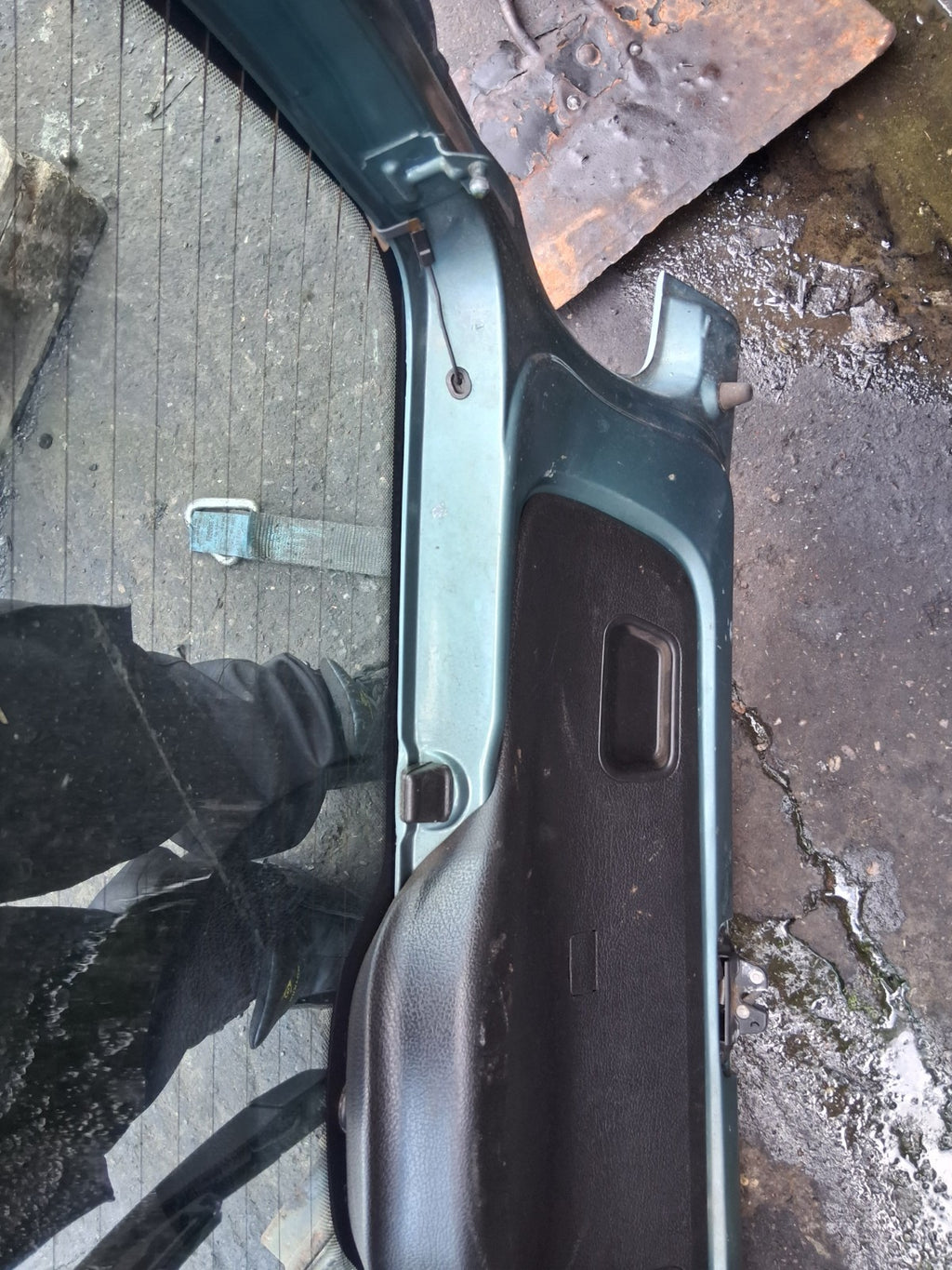 2001 PEUGEOT 206 COMPLETE REAR TAILGATE BOOTLID GREEN